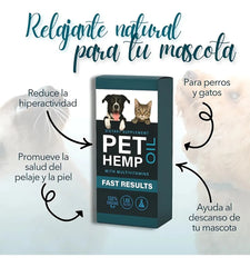 Aceite Omega 3, 6 y 9 Pet Hemp para mascotas: perros y gatos
