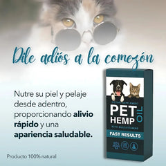 Aceite Omega 3, 6 y 9 Pet Hemp para mascotas: perros y gatos