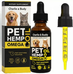 Aceite de omega Pet Hemp para mascotas: perros y gatos
