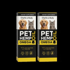 Combo x 2 unidades: Aceite de omega Pet Hemp para mascotas: perros y gatos