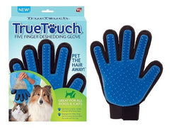 Guante para peinar masajear bañar mascotas perro y gato