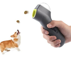 Juguete lanzador comida mascota