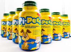 Pi Pets polvo solidificador y desodorante superabsorbente para orina de mascotas