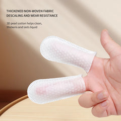 Toallas dentales en forma dedo mascota