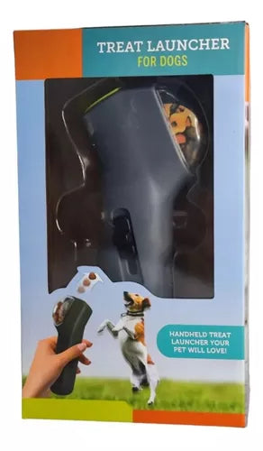 Juguete lanzador comida mascota