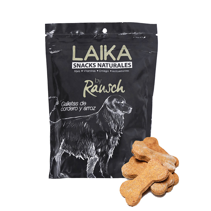 Laika By Rausch Galletas de Cordero y Arroz 150 g 1 Alimento Laika By Rausch Galletas de Cordero y Arroz 150 g para perros