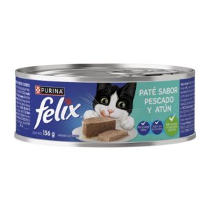 Alimento Purina Felix Paté Pescado y Atún para Gato para perros
