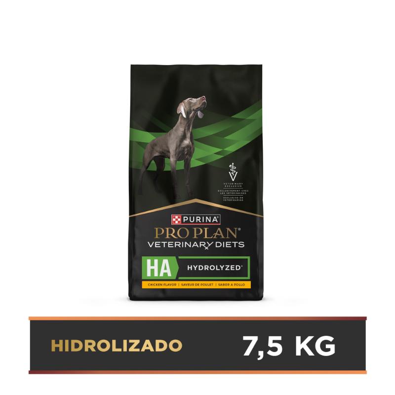 Pro Plan Veterinary Diets HA Hydrolyzed Hypoallergenic 2 Empaque Pro Plan Veterinary Diets HA Hydrolyzed Hypoallergenic de 7.5 kg