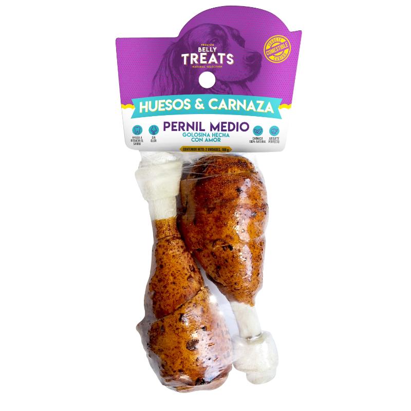 Belly Treats Pernil de Cerdo Medio 2 uds 1 Alimento Belly Treats Pernil de Cerdo Medio 2 uds para perros