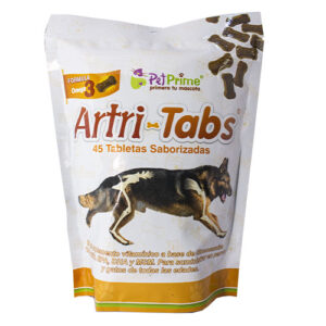 Artri Tabs Soporte Articular y Condroprotector (45 Tabletas) para perros