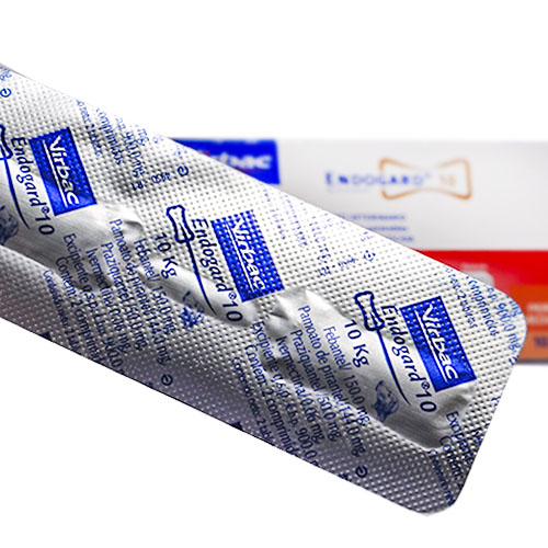 Endogard 10 Antiparasitario Interno para Perros (2 Tabletas) 4 Empaque Endogard 10 Antiparasitario Interno para Perros (2 Tabletas) de 2 medicamentos