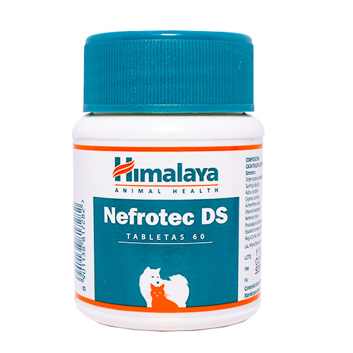 Himalaya Nefrotec DS Protector Renal y Antilitiásico (Frasco x 60 Tabletas) 1 Himalaya Nefrotec DS Protector Renal y Antilitiásico (Frasco x 60 Tabletas) para perros