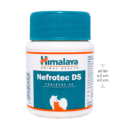 Himalaya Nefrotec DS Protector Renal y Antilitiásico (Frasco x 60 Tabletas) 4 Empaque Himalaya Nefrotec DS Protector Renal y Antilitiásico (Frasco x 60 Tabletas) de 60 tabletas