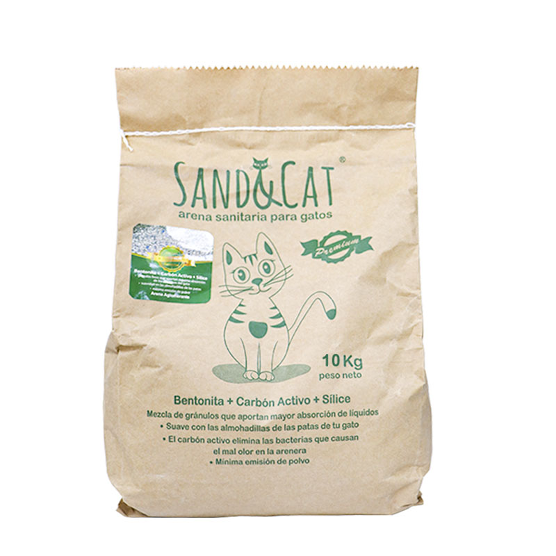 Sand & Cat Arena Premium Aglomerante para Gato 4 Empaque Sand & Cat Arena Premium Aglomerante para Gato de 10 kg