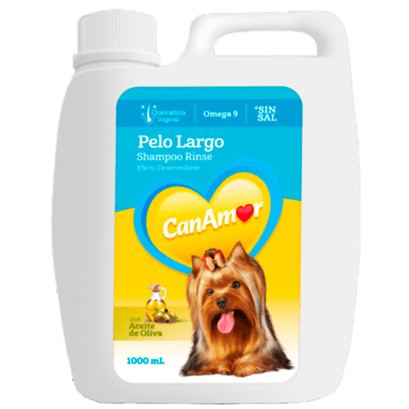 CanAmor Champú Rinse 2 en 1 Suavizante y Desenredante 2 Empaque CanAmor Champú Rinse 2 en 1 Suavizante y Desenredante de 1000 mililitro