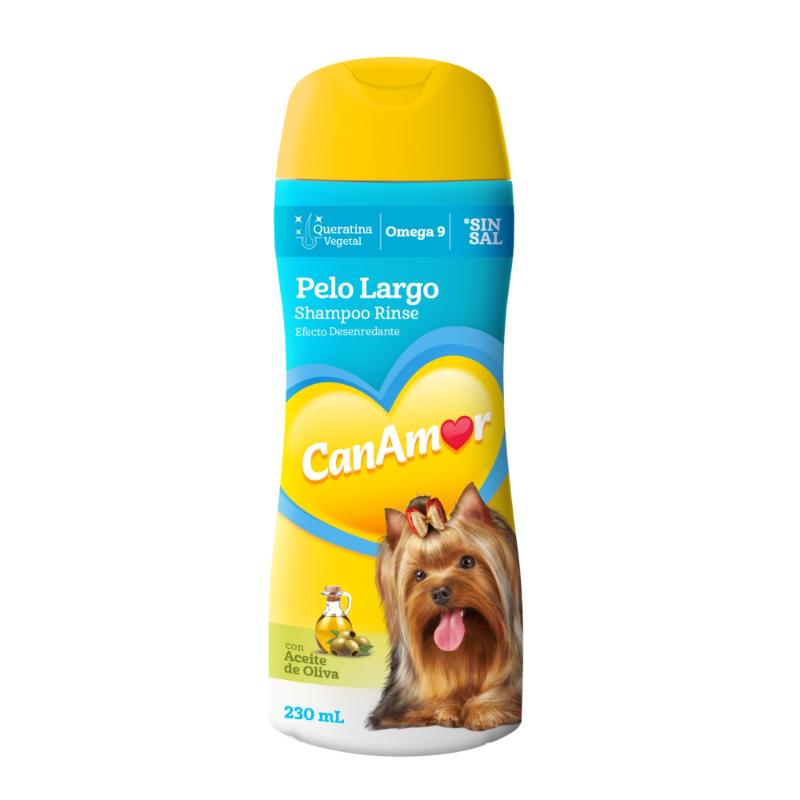CanAmor Champú Rinse 2 en 1 Suavizante y Desenredante 1 CanAmor Champú Rinse 2 en 1 Suavizante y Desenredante para perros