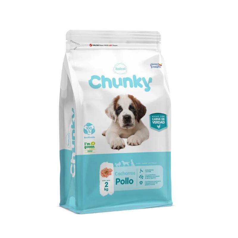 Chunky Cachorro Pollo 1 Alimento Chunky Cachorro Pollo para perros