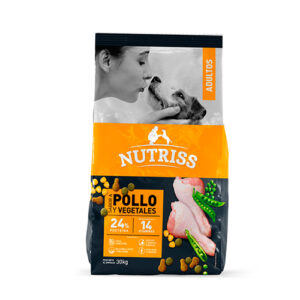 Alimento Nutriss Adulto Pollo para perros