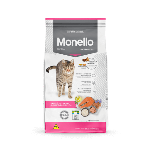 Monello Cat Salmón, Atún y Pollo 1 Alimento Monello Cat Salmón, Atún y Pollo para perros