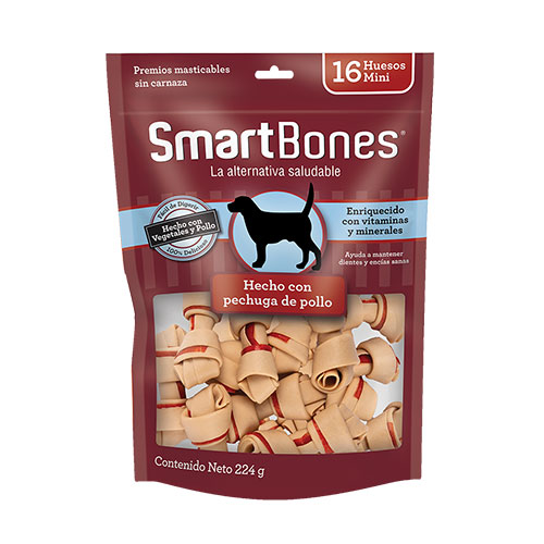 SmartBones Chicken Mini 16 uds 1 Alimento SmartBones Chicken Mini 16 uds para perros