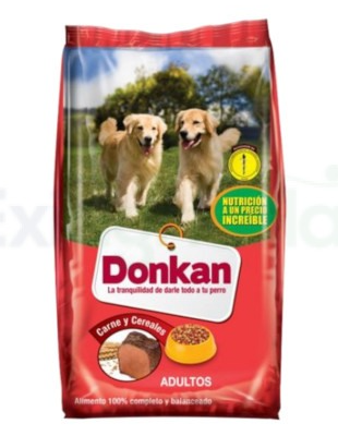 Donkan Carnes y Cereales Perro Adulto 25 kg 1 Alimento Donkan Carnes y Cereales Perro Adulto 25 kg para perros