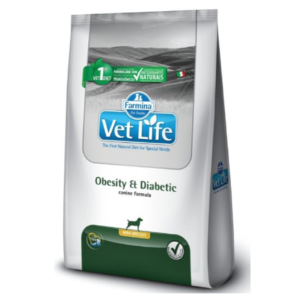 Alimento Farmina Vet Life Obesity Mini 2 kg para perros
