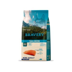 Alimento Bravery Salmon Mini Adulto 2 kg para perros