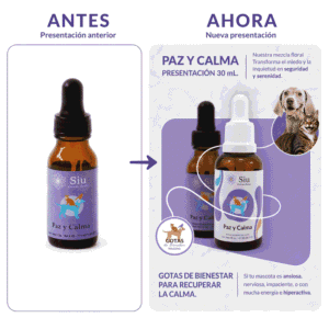 Siu Esencia Floral Paz y Calma (Gotero 20 ml) para perros