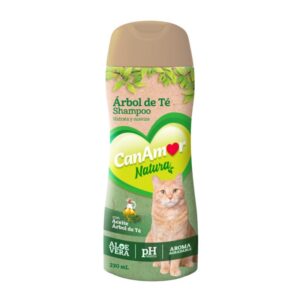 CanAmor Champú Árbol de Té Especial Felinos (230 ml) para perros