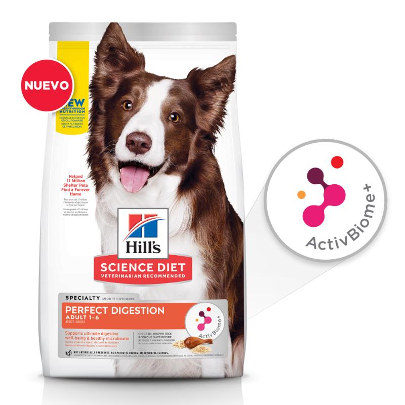 Hill's Science Diet Adult Perfect Digestion Pollo 3.5 lb 2 Empaque Hill's Science Diet Adult Perfect Digestion Pollo 3.5 lb de 3.5 lb