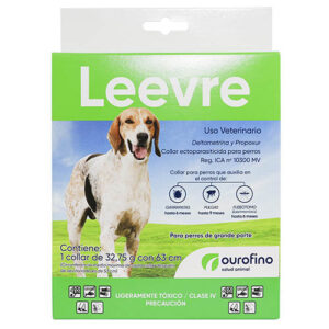 Ourofino Leevre Collar Antipulgas y Garrapatas para Perro (63 cm) para perros