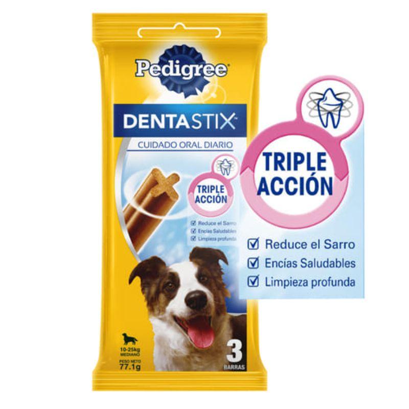 Pedigree Dentastix Raza Mediana y Grande 4 Empaque Pedigree Dentastix Raza Mediana y Grande de 3 barras