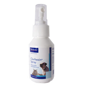 Clorhexin Spray Antiséptico y Desinfectante (120 ml) para perros