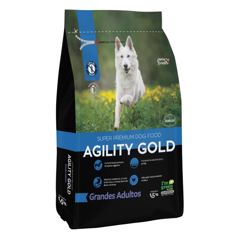 Agility Gold Grandes Adultos 2 Empaque Agility Gold Grandes Adultos de 15 kg