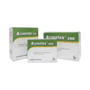 Azimelox 200 mg Antibiótico (Caja x 6 Tabletas) para perros