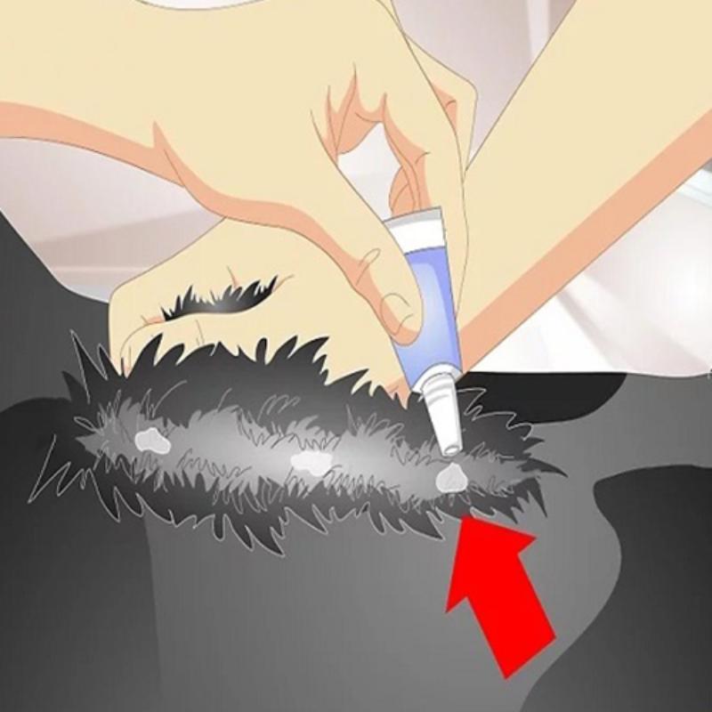 Advocate Antiparasitario Externo e Interno para Perro (Pipeta) 2 Cómo aplicar la pipeta Advocate: apartar el pelo y descargar sobre la piel