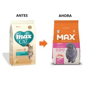 Alimento Max Cat Adulto Pollo y Arroz para perros
