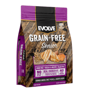 Alimento Evolve Grain-Free Senior & Light Pavo y Garbanzo para perros