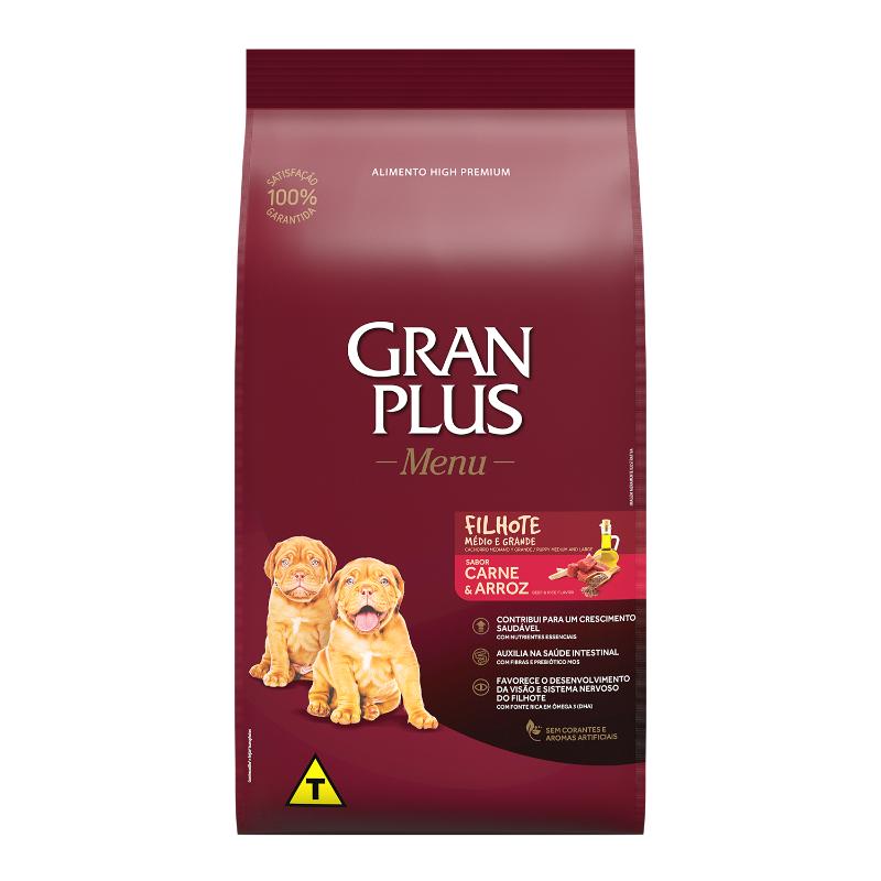Gran Plus Cachorro Carne y Arroz 1 Alimento Gran Plus Cachorro Carne y Arroz para perros