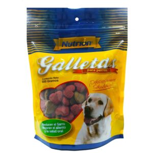 Alimento Nutrion Galletas para Perros 600 g para perros