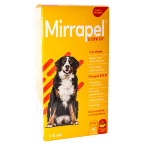 Mirrapel Senior Suplemento para Perros de Edad Avanzada (Líquido 120 ml) para perros