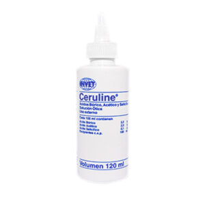 Ceruline Solvente de Cerumen Ótico (120 ml) para perros