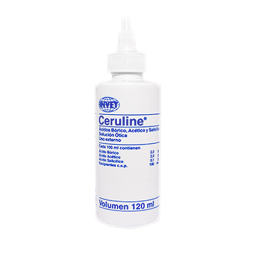 Ceruline Solvente de Cerumen Ótico (120 ml) 1 Ceruline Solvente de Cerumen Ótico (120 ml) para perros