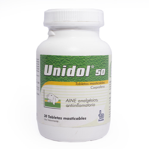 Unidol 50 mg Tramadol Analgésico Central (Caja x 30 Tabletas) 1 Unidol 50 mg Tramadol Analgésico Central (Caja x 30 Tabletas) para perros