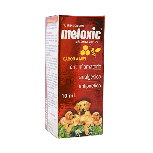 Meloxic 0.5 mg/ml Suspensión Oral Antiinflamatoria (10 ml) 1 Meloxic 0.5 mg/ml Suspensión Oral Antiinflamatoria (10 ml) para perros