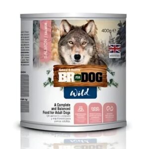 Alimento BR For Dog Wild Salmón Lata 400 g para perros