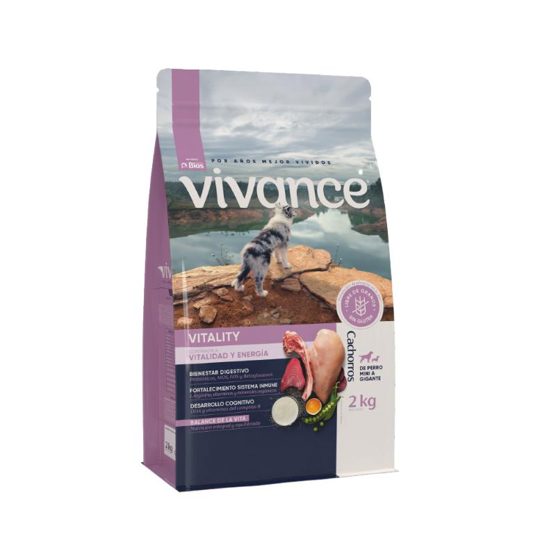 Vivance Vitality Cachorros 1 Alimento Vivance Vitality Cachorros para perros