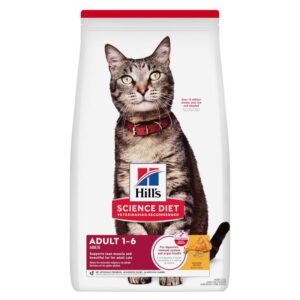 Alimento Hill's Science Diet Adult 1-6 Sabor Pollo para Gato para perros