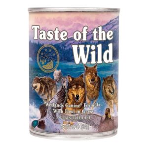 Alimento Taste of the Wild Wetlands Lata 374 g para perros