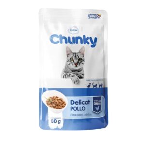 Alimento Chunky Delicat Trozos de Pollo en Salsa para perros